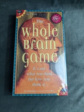 The Whole Brain Game. Brand New Sealed. 11 Years And Up